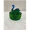 Image 1 : Swan Glass Container