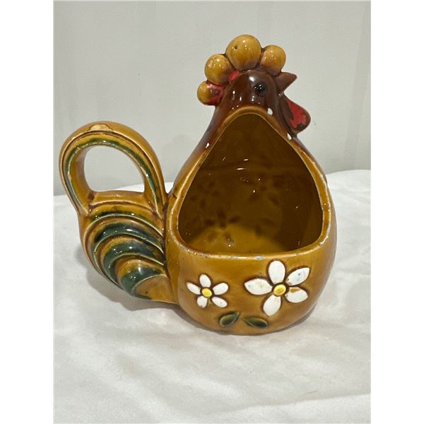 Vintage Rooster Kitchen Sponge Holder