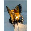 Image 2 : Stained Glass Butterfly Lamp