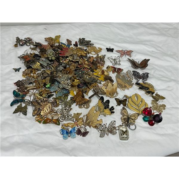 Butterfly Pins and Broaches