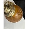 Image 4 : Vintage Amber Swag Light