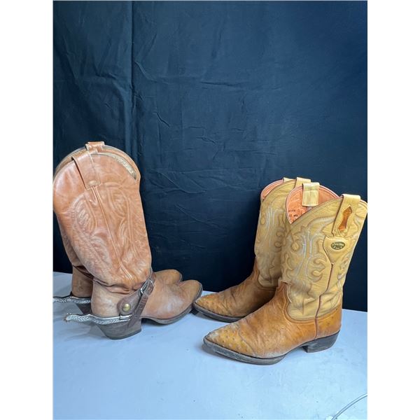 2 Pairs Cowboy Boots