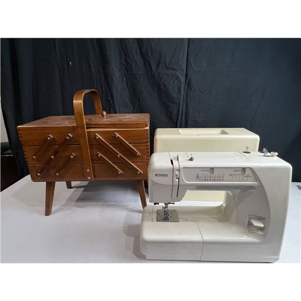 Sewing Machine and Sewing Basket