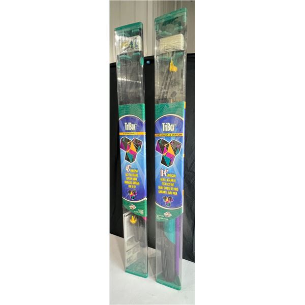 2 TriBox 3-D Nylon Kites