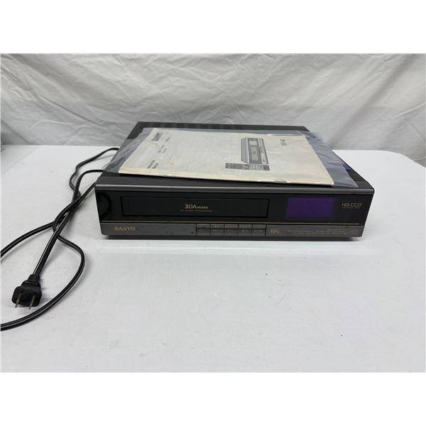 Sanyo VHR9230 Video Cassette Recorder