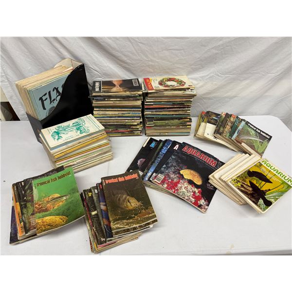 Vintage Tropical Fish Magazines