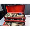 Image 1 : Metal Toolbox with Content