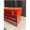 Image 4 : Metal Toolbox with Content