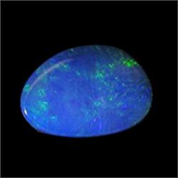 1.89ct Australian Black Opal Doublet Full Fire (GEM-22616E)