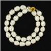 Image 1 : Saltwater Baroque White Pearl Necklace (JEW-250Q)