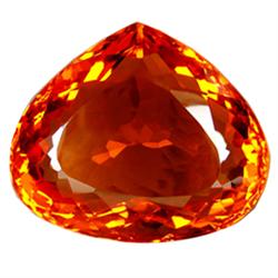 270.30ct Dazzling Pear  Honey Reddish Orange Citrine  (GEM-23316)