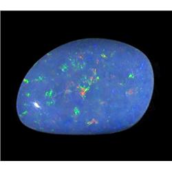 8.59ct Australian Black Opal Doublet Full Fire (GEM-22430)