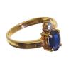 Image 1 : 1.35ct Ladies Top Blue Sapphire Diamond 18k Ring (JEW-236)