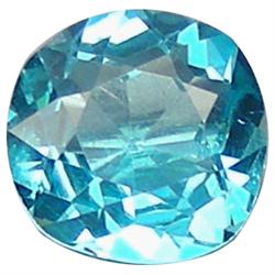 1.20ct Natural Copper Paraiba Blue Apatite Cushion Dazzling  (GEM-23347)