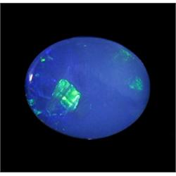 2.1ct Australian Black Opal Doublet Full Fire (GEM-22620C)