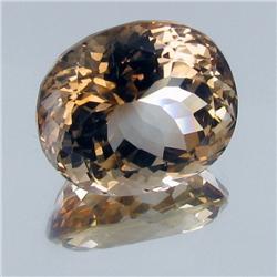 27.69ct Natural Imperial Topaz Appraised $52k (GEM-17339)