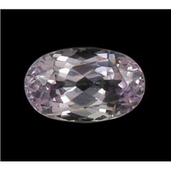 10.17ct Rich Patroke Pink Kunzite Oval Cut Appraisal Estimate $4068 (GEM-16872I)