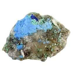 105ct VERY RARE Cyanotrichite Crystal Cluster (GEM-22455)