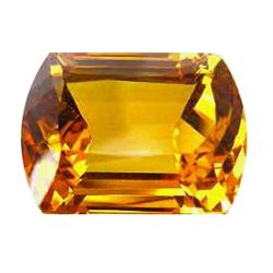 22.25ct Lovely Square Shape Golden AAA Citrine (GEM-22982)