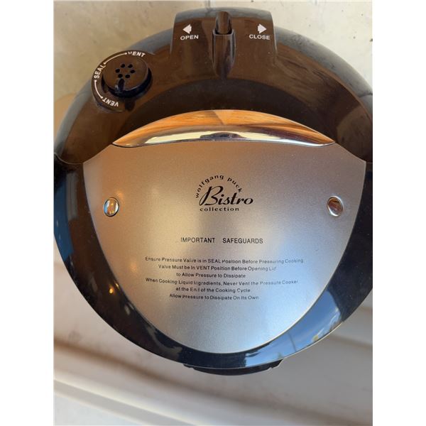 Wolfgang Puck Bistro Collection Electric Pressure Cooker