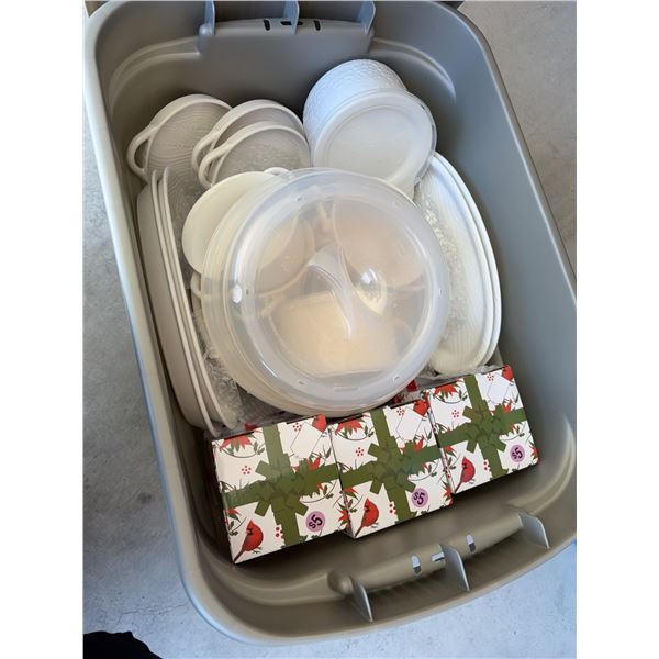 Temp-tations Ceramic Serveware and Assorted Holiday Gifts Lot
