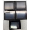 Image 1 : (5) Keyence #VT3-Q5T Touch Panel Displays w/#VT3-E3 Extension Unit