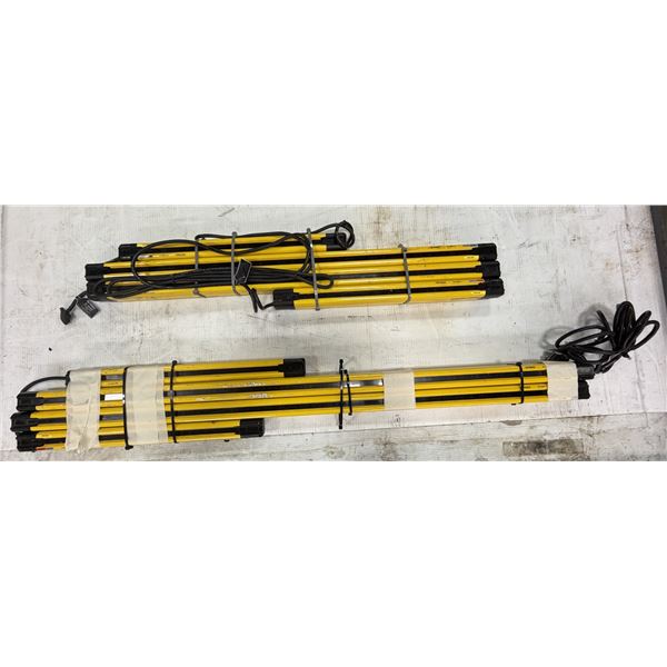 Lot of (2) Sets of Keyence Safety Light Curtains