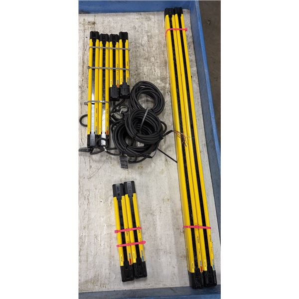Lot of (3) Set of Keyence Safety Light Curtains #GL-R44H / #GL-R12H / #GL-R20-H / #GL-R12H
