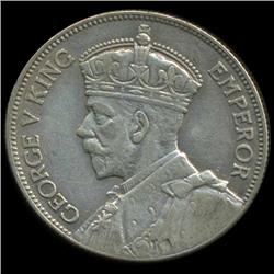 1936 Fiji Florin George V Hi Grade RARE (COI-6991)