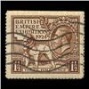 Image 1 : 1929 RARE British 1.5p George Expo Stamp Hi Grade (STM-0038)