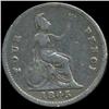 Image 2 : 1845 Britain Victoria 4 Pence Groat Better Grade (COI-7037)