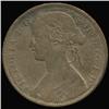 Image 1 : 1866 British Victoria Penny Circulated (COI-7214)