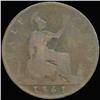 Image 2 : 1861 British Victoria Halfpenny Circulated (COI-7242)