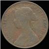 Image 2 : 1861 British Victoria Halfpenny Circulated (COI-7247)