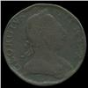 Image 1 : 1775 US Colonial British George III Halfpenny F details (COI-7176)