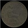 Image 2 : 1877 British Victoria Halfpenny Circulated (COI-7131)