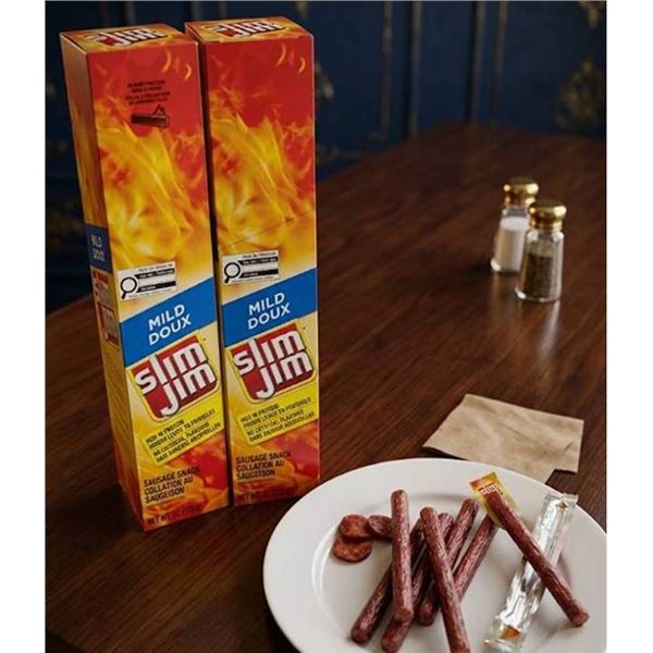 Slim Jim Mild Sausage Snack 2x24x27.5g