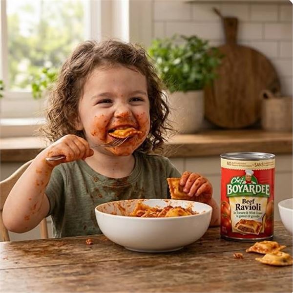 Chef Boyardee Beefaroni 12 x 425g Cans