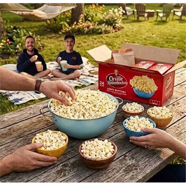 Orville Redenbacher Light Buttery Popcorn, 24 bags