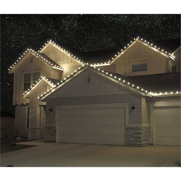C9 Christmas Lights Warm White, New