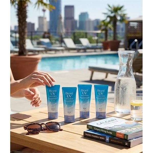 Biore UV Aqua Rich Sunscreen 4 x 50ml