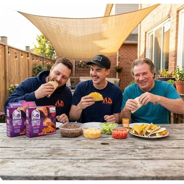 Taco Bell Crunchy & Soft Taco Kits 370g