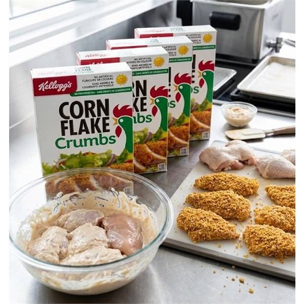 Kellogg's Corn Flake Crumbs 4x575g