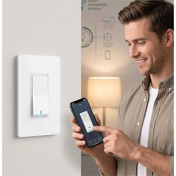 Globe Smart Switch Wi-Fi Single Pole