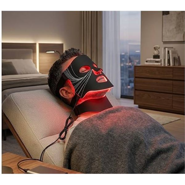LED Light Therapy Mask, Model 110919, 7 Colors