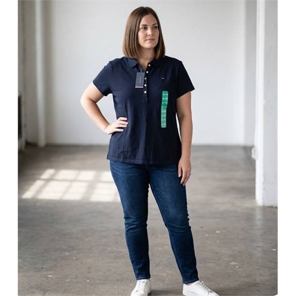 Tommy Hilfiger Navy Polo Shirt Size XL