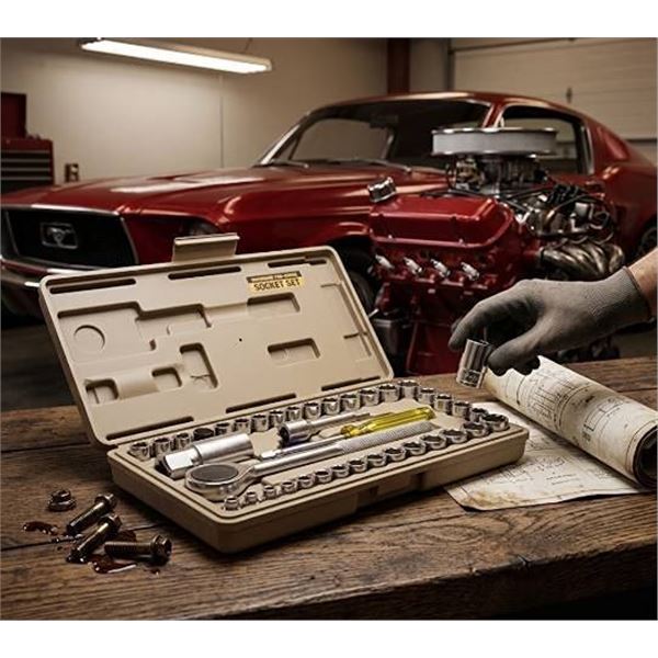ProGrade 40-Piece Socket Wrench Set 64493