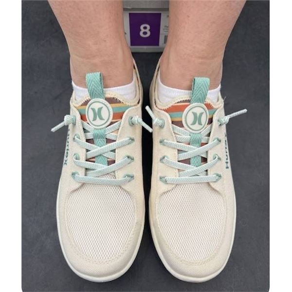 Hurley 5566708 Grey/Green Sneakers Size 8