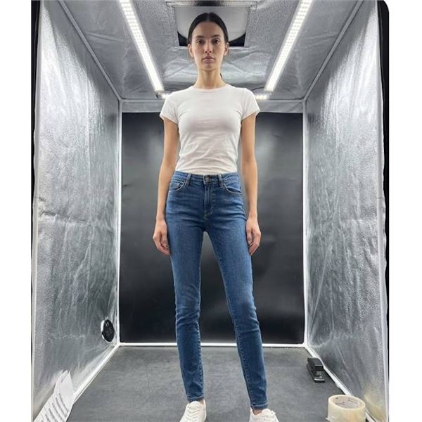 Levi's 711 Skinny Jeans 28x30 Stellar Stretch