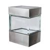 Image 2 : Fusion Solar-Powered Post Cap Light - 6.25" - Glass/Metal